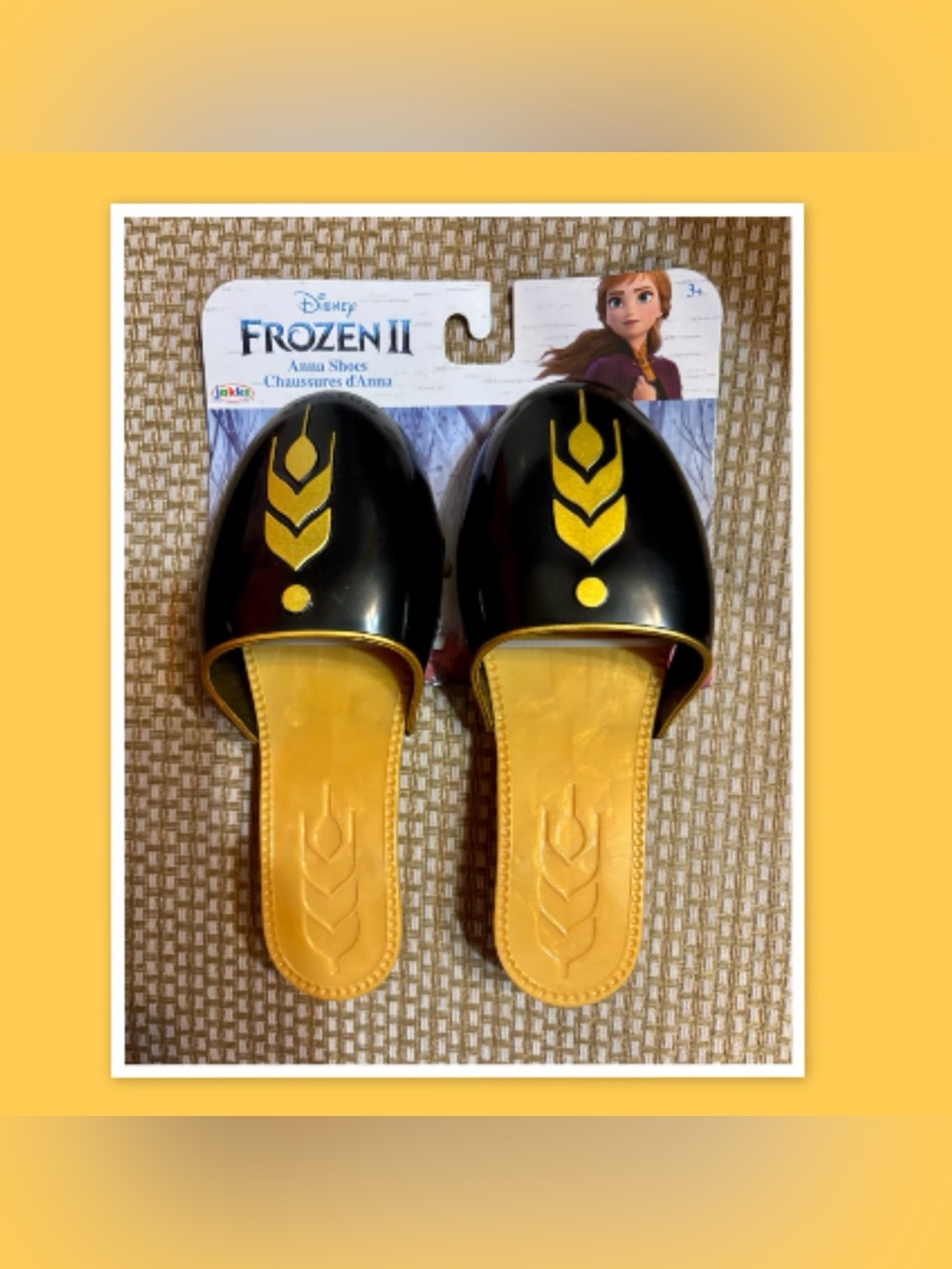 Disney Frozen II Anna Shoes Dress Up Costume Accessory ~ New